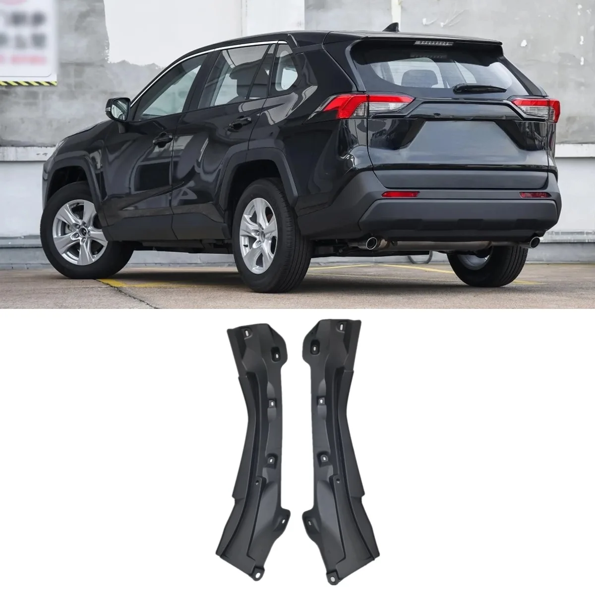 

For Toyota RAV4 2020-2025 Car Rear Quarter Panel Splash Guards Fender Mud Flaps Car Defender Mud Guard Car Accessories