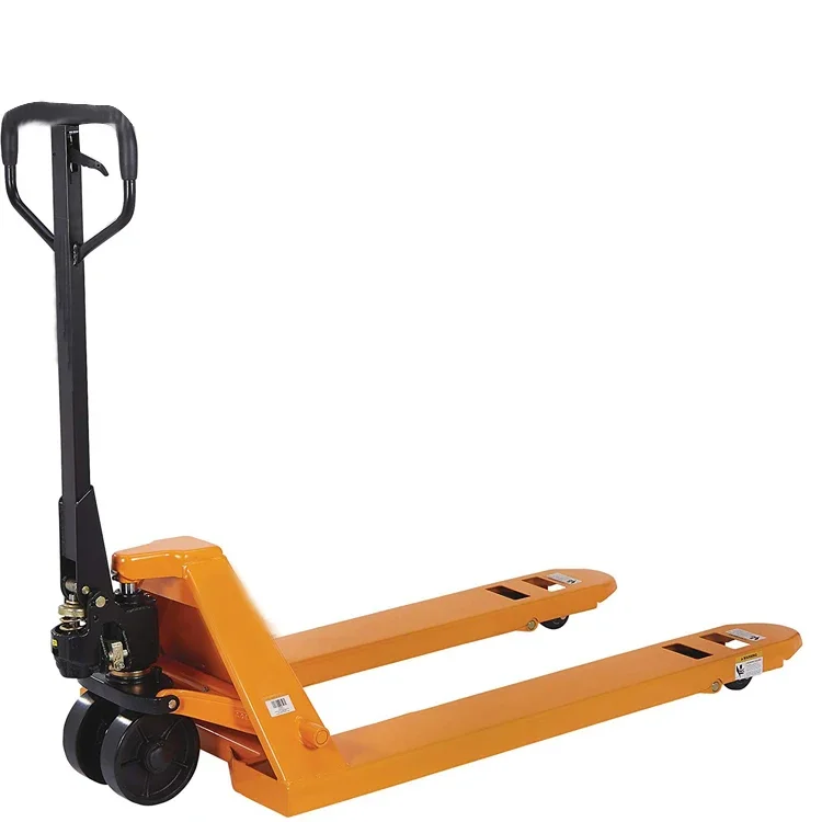 Muslimhand pallet jack fornitore della cina 2000/2500/3000KG transpallet manuale per lo spostamento buono con alta qualità