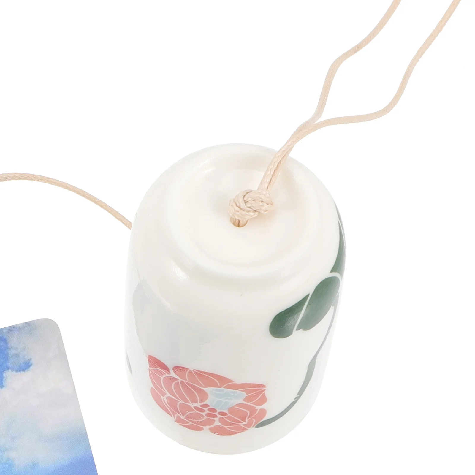 

Japanese Style Wind Chime Glass Pendant Durable Hanging Decoration for Garden Balcony Home Decor Outdoor