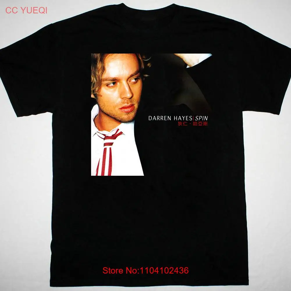 NEW Darren Hayes poster black T-shirt short sleeve All sizes XA318