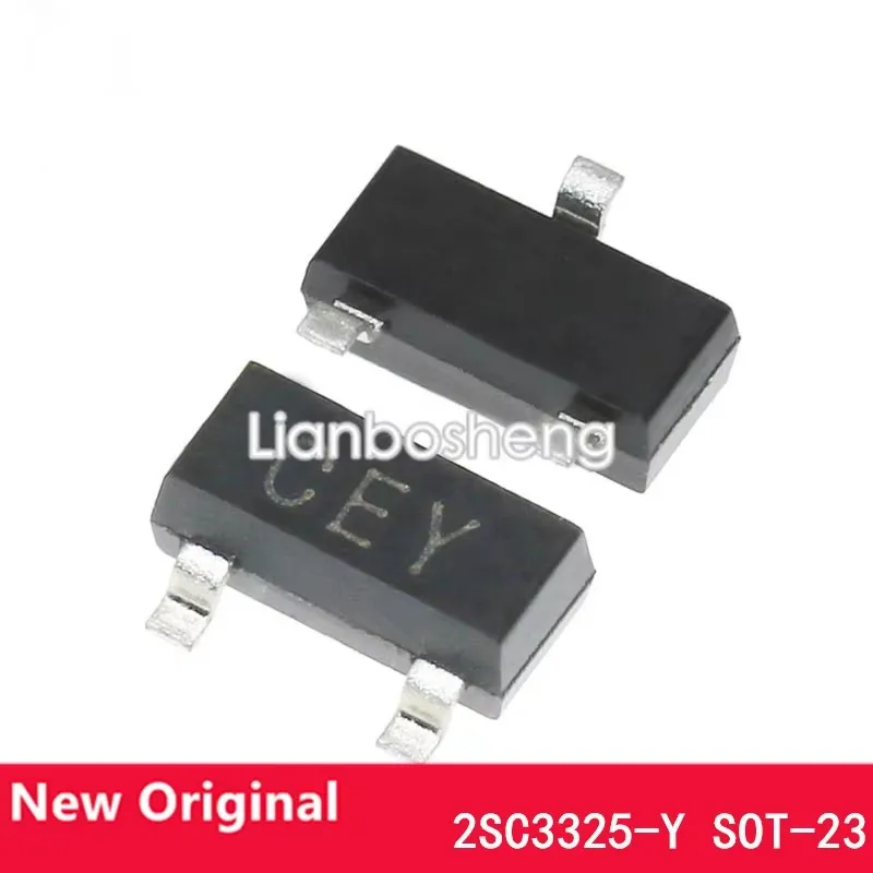 20PCS New and Original NPN Transistor  2SC3325-Y LF Silk screening CEY SMD SOT-23 50V/500mA