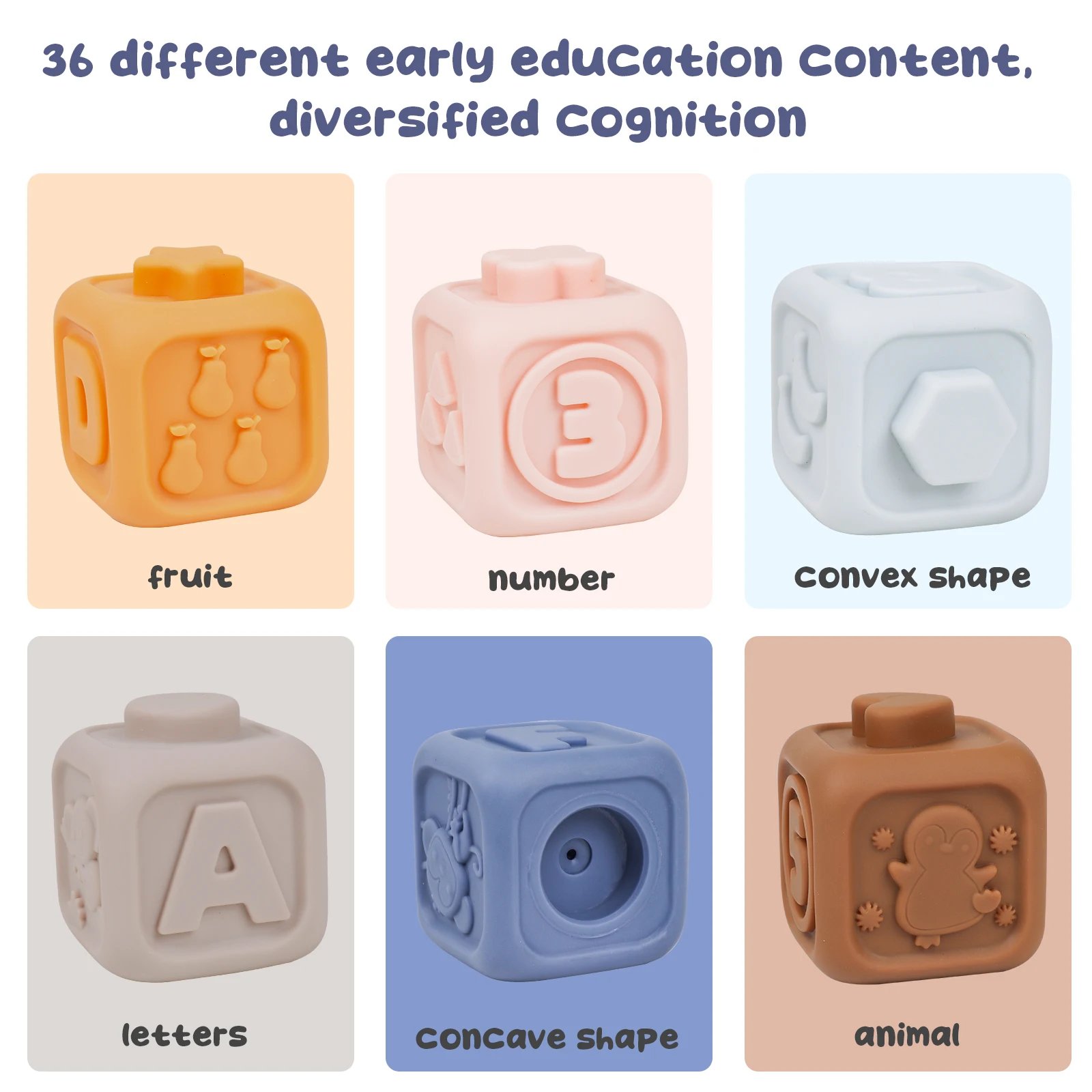 13 teile/satz 2 in 1 Stapel Kreise Und Blöcke Baby Stapeln und Nesting Weiche Bausteine Squeeze Spielzeug, Baby Zahnen Spielzeug