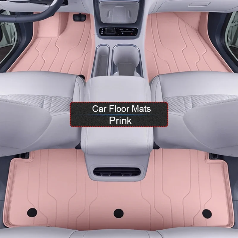 

Нескользящий автомобильный коврик из кожи наппа на заказ, роскошный водонепроницаемый напольный коврик, внутренний аксессуар для GEELY EX2 GEOME 2025-2026