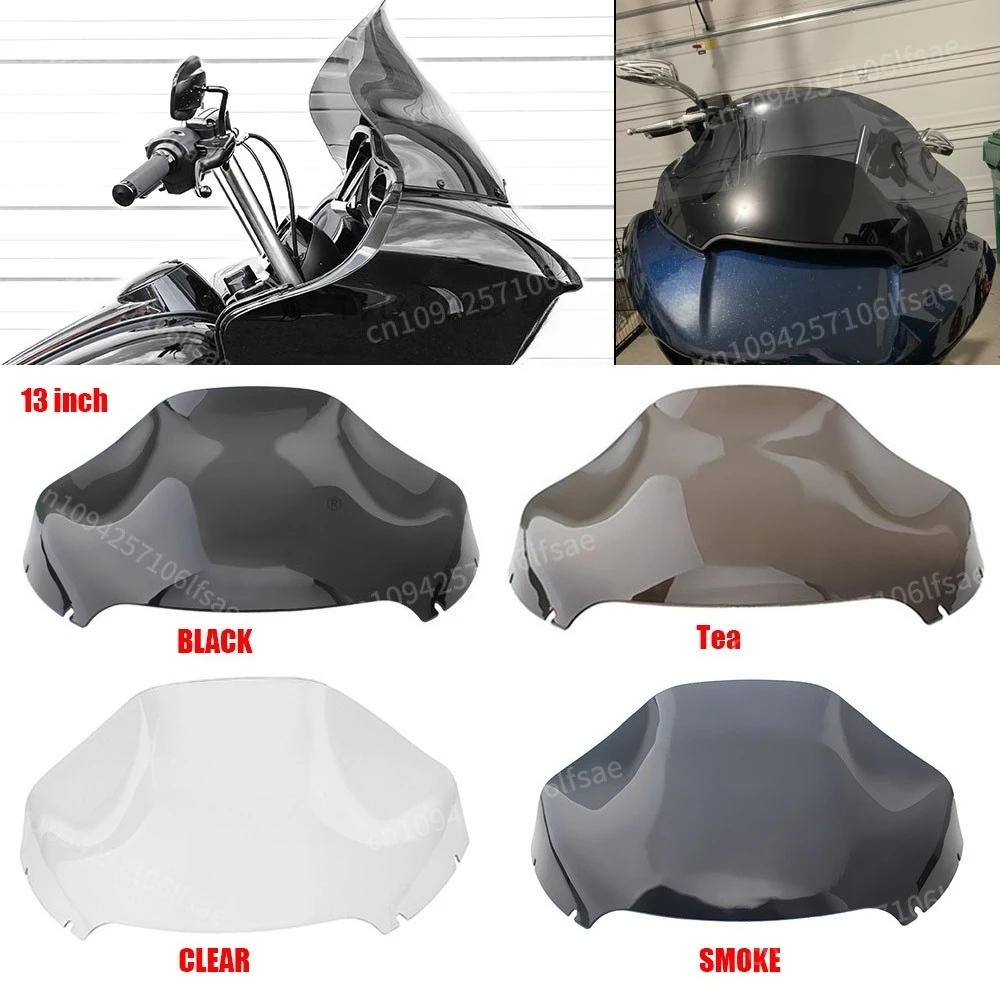 

13" Motorcycle Accessories Windshield Deflector Fairing Cover Parts For Harley Road Glide 3 FLTRT Custom CVO/SE FLTRSE3 2015-UP