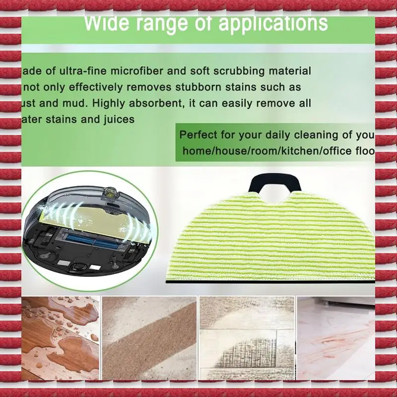 A97G 8 حزمة RV2610WA وسادات استبدال الممسحة الكهربائية لسمك القرش RV2610WA AV2610WA RV2620WD AV2620WD RV2610WD RV2610WD