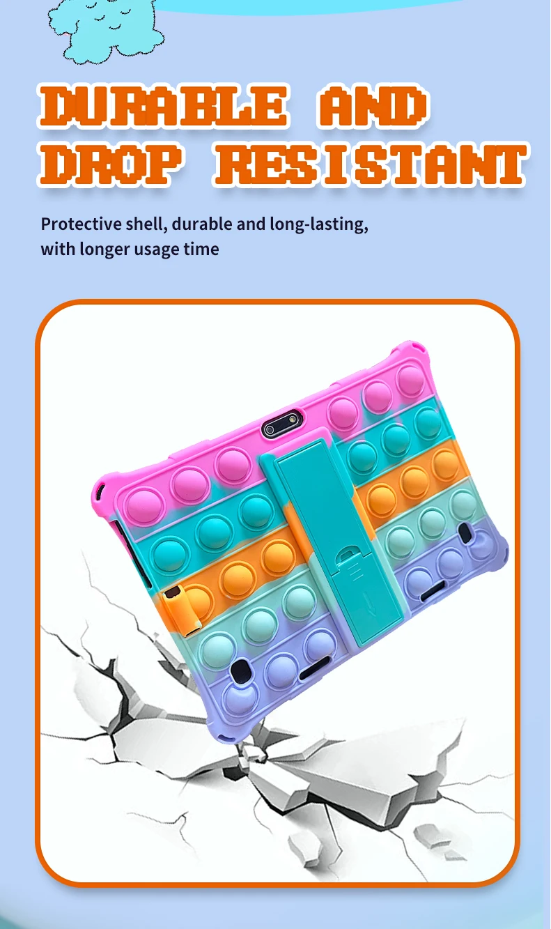 2025 New Original 10.1-inch Android Tablet 4+64GB Best Gift for Children Dual Camera 5G WIFI Android 11