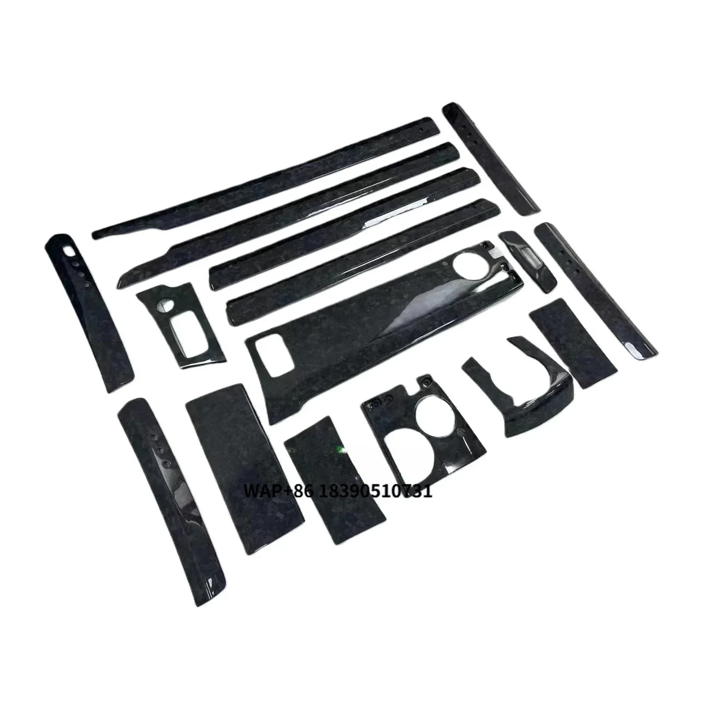 Applicable to Rolls-Royce Ghost Upgraded to BB Style Carbon Fiber Car Interior Center Console Modification Parts