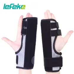 Lefeke Pinky Finger Splint Boxer Fractures Trigger Finger Splint Regulowana trzy lub cztery palce Immobilizer Prostownica