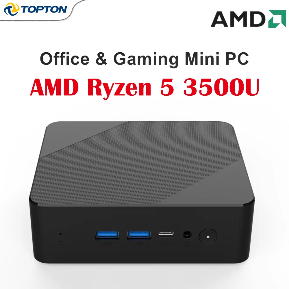 Mini PC AMD Ryzen 5 3500U con Windows 11, Computer da Gaming 4C 8T