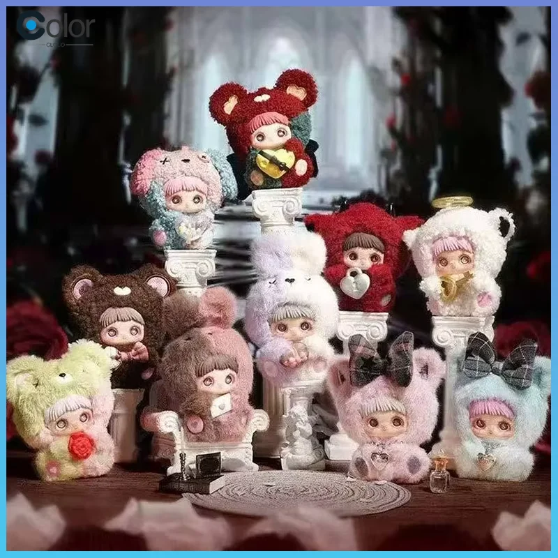 

Подлинная серия Maymei Love Never Ends, слепая коробка, плюшевый дизайн, плюшевая игрушка, брелок, сумка, подвеска, декоративный подарок на праздник