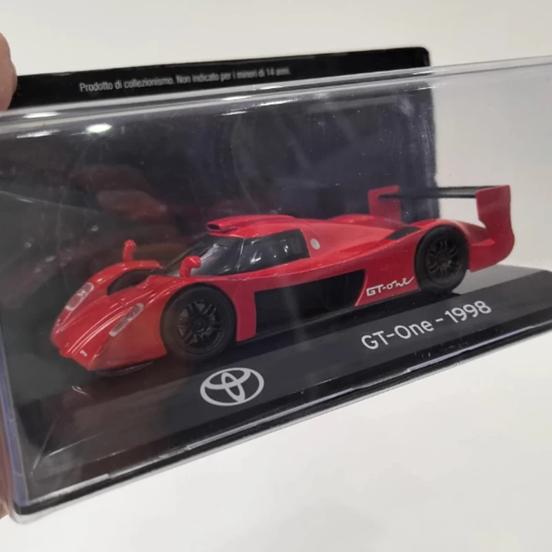 IXO 1:43 Scale TYT GT-One-1998 Alloy Simulation Car Model Static Collection Decorated Holiday Gifts Toys Souvenir Gift
