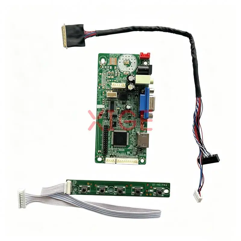 

Controller Drive Board Fit LP133WH1 HB133WX1 M133NWN1 LP133WH2 LVDS-40 Pin 1366*768 Laptops Monitor Screen HDMI+VGA 1366x768 Kit