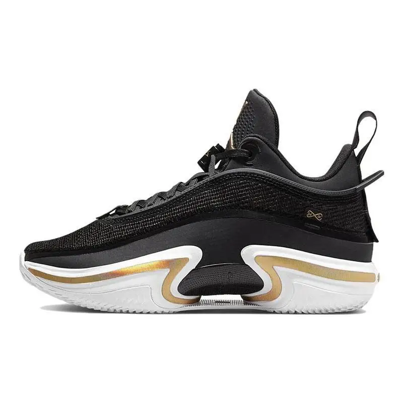 Nike Jordan 36 Low PF Black Gold Sneakers shoes DH0832-071