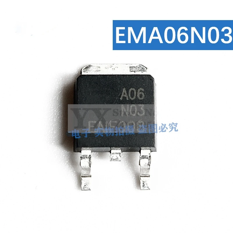 오리지널 N 채널 FET, A06N03N, A06N03 , 25V, 80A, 20piece-100piece