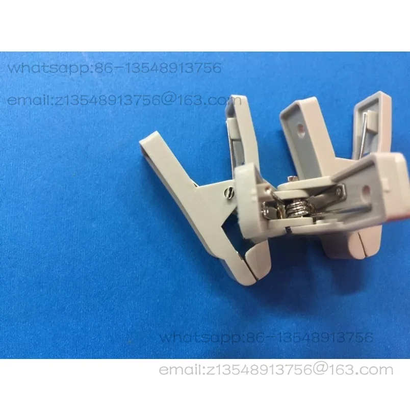Button battery test clip, polymer battery clip, battery compartment aging cabinet tester fixture