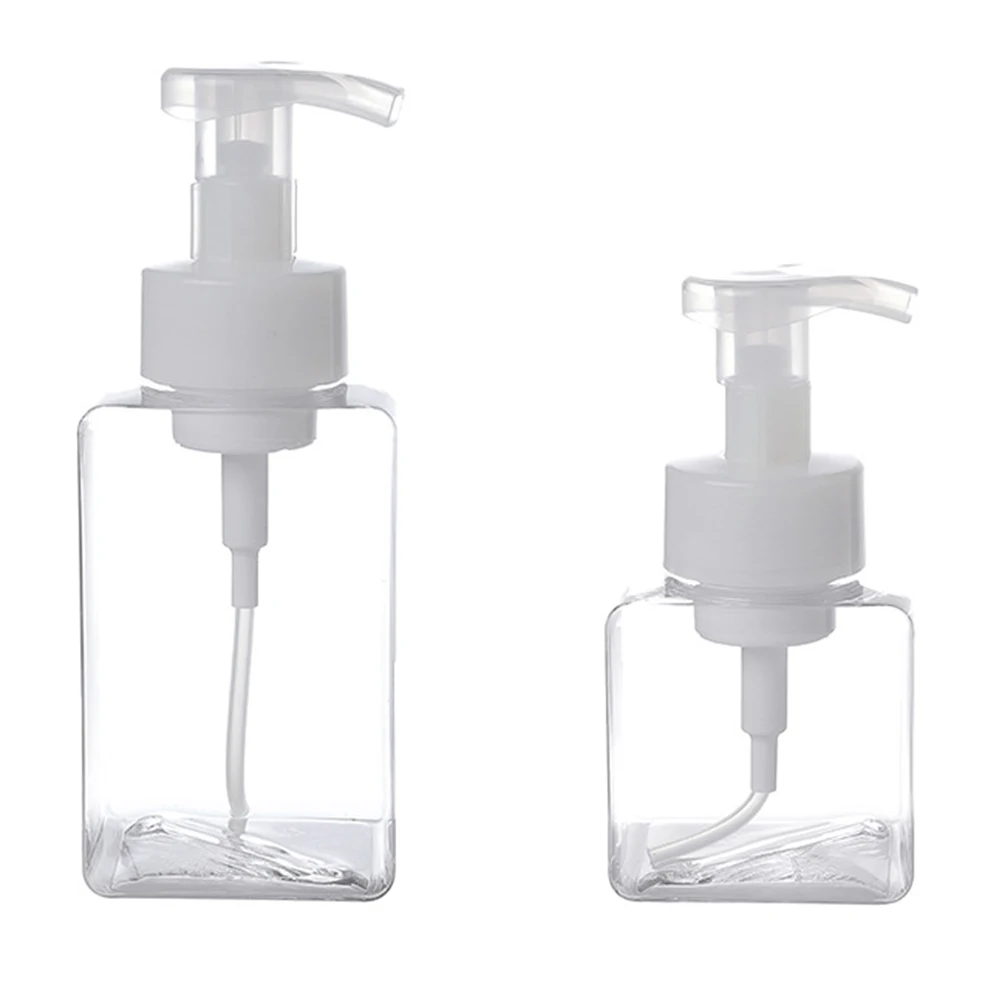 

2 Pcs Sparkling Bottle Travel Pump Bottles for Liquids Refillable Dispensing Press Type Bubble Maker