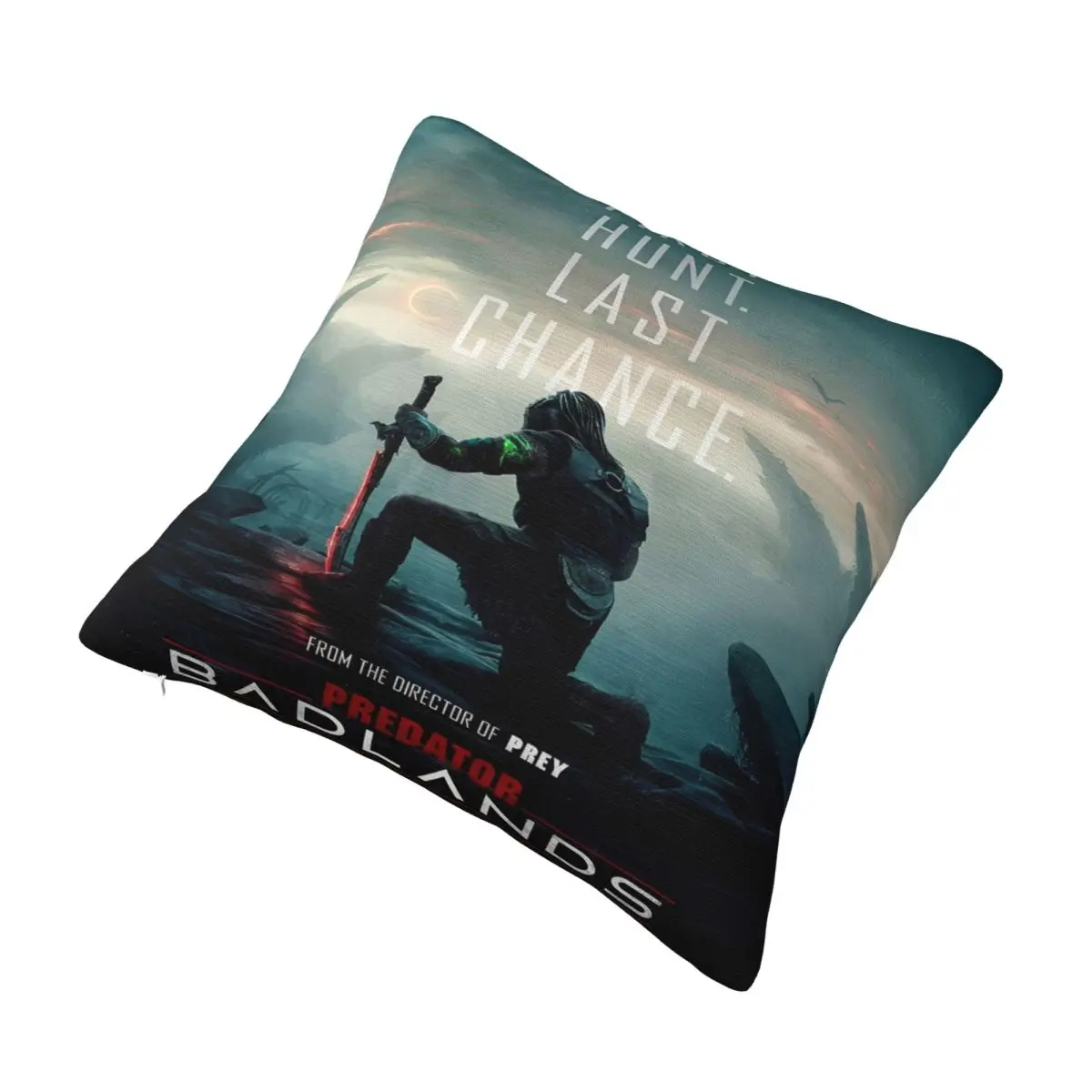 المفترس: أغطية الوسائد Badlands المنتج غطاء وسادة بوليستر ناعم ديكورات كيس وسادة غطاء مقعد مربع 18 بوصة متعدد الحجم #3