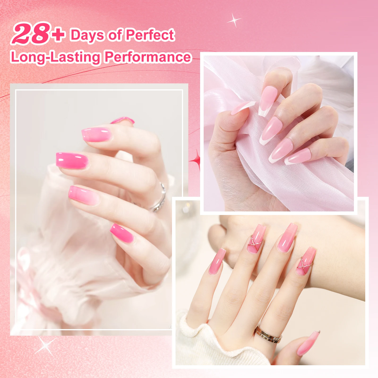 Kit de Unhas em Gel Duolingdai - Polygel Nail Kit avaliação e preço