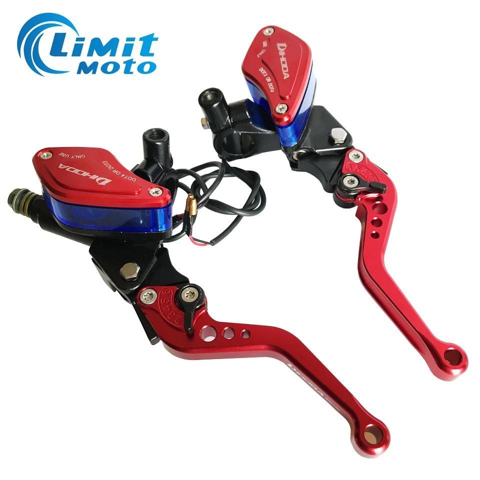 1 PCS Motorcycle 22mm 7/8\'\' Handlebar Hydraulic Clutch lever Brake Pump Master Cylinder For Yamaha Kawasaki Suzuki Honda