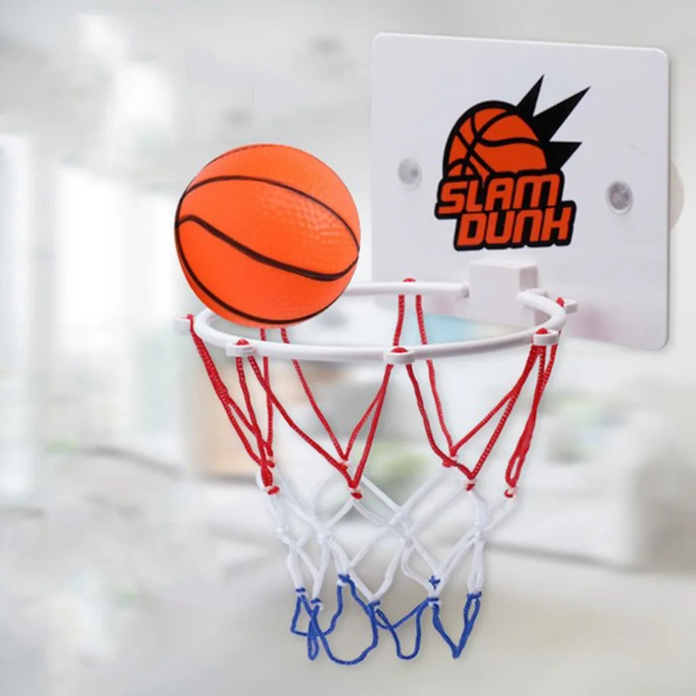 Mini panier de basket-ball d\'intérieur pour enfants, panneau arrière en plastique, cerceaux de basket-ball, sports à domicile, jeu amusant, exercice