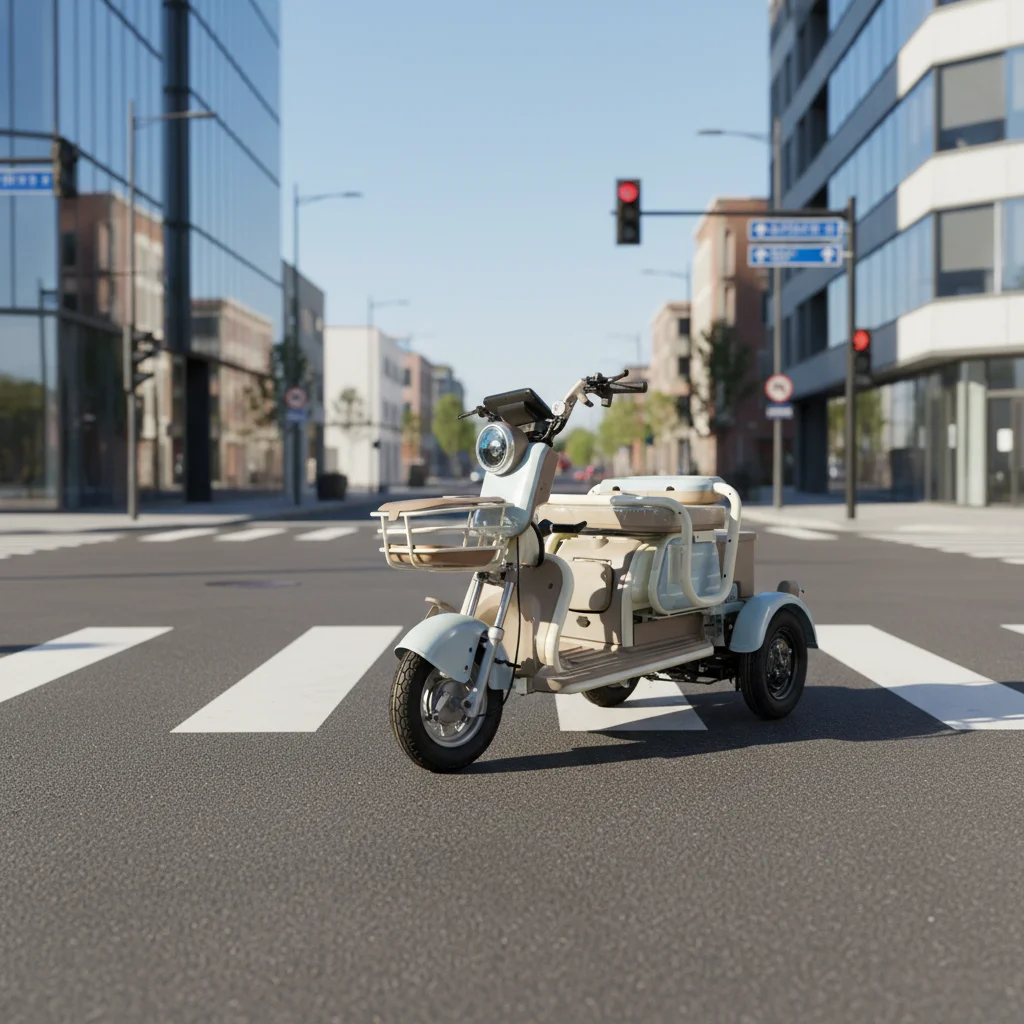 

Электрический мотоцикл Airo 500W Touring для людей с ограниченными возможностями, 60В, электрический трицикл-велосипед