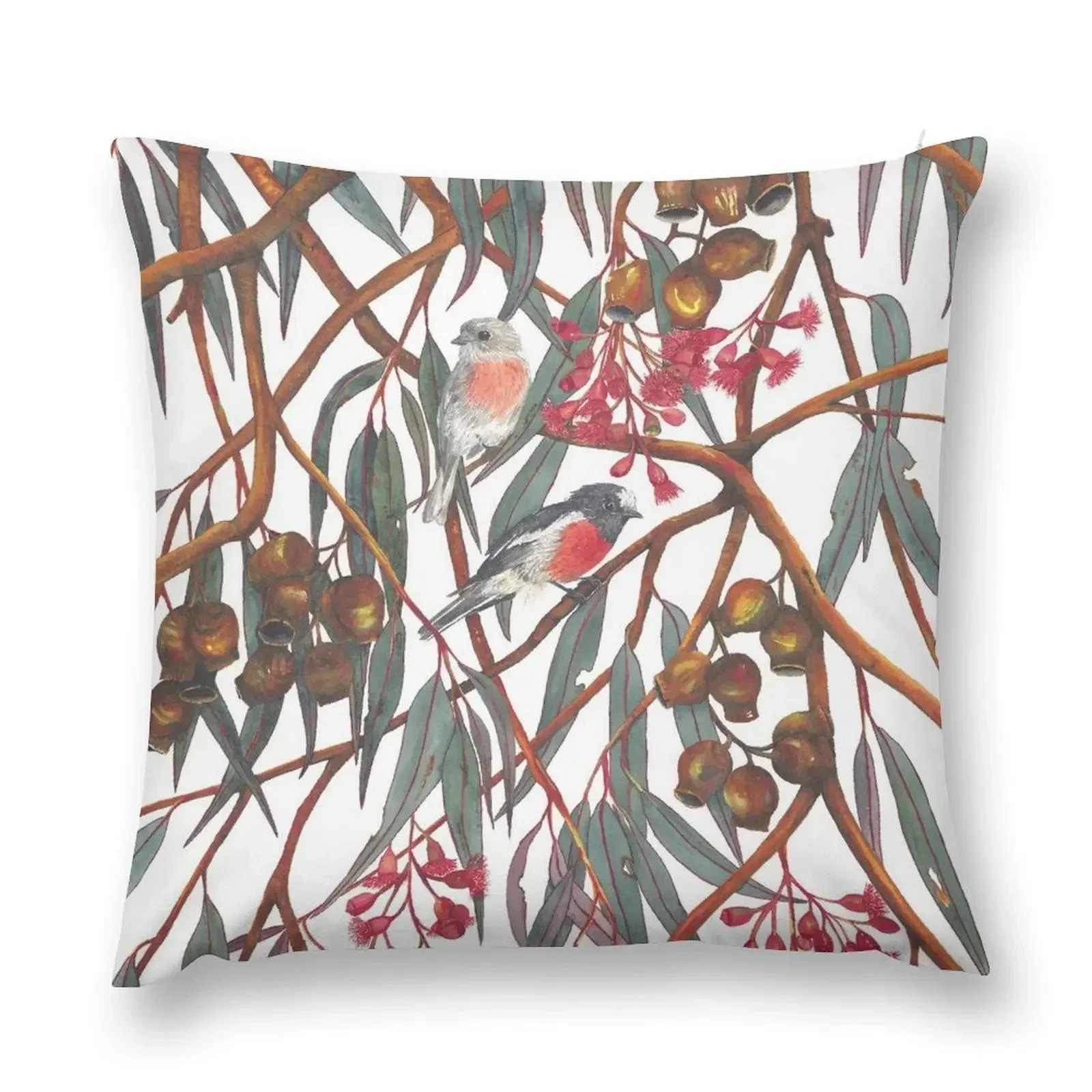 

Scarlet Robins Throw Pillow Sofa Cushion Decorative Cushions For Luxury Sofa pillow