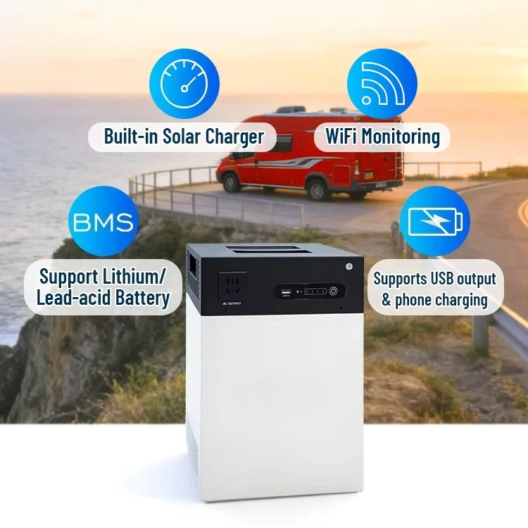 ESun 1kW 2kWh Vertical Solar Energy Storage System Home All in One Hybrid Inverter Lithium Battery