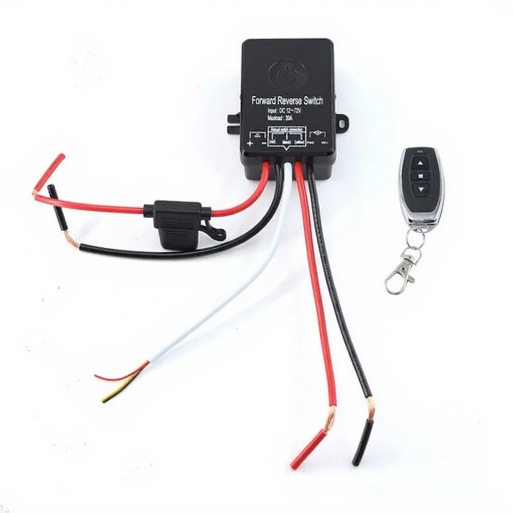 DC12V-72V/30A Waterproof Wireless Remote Forward Reverse Switch Linear Actuator Manual And Remote Dual Operation Mode