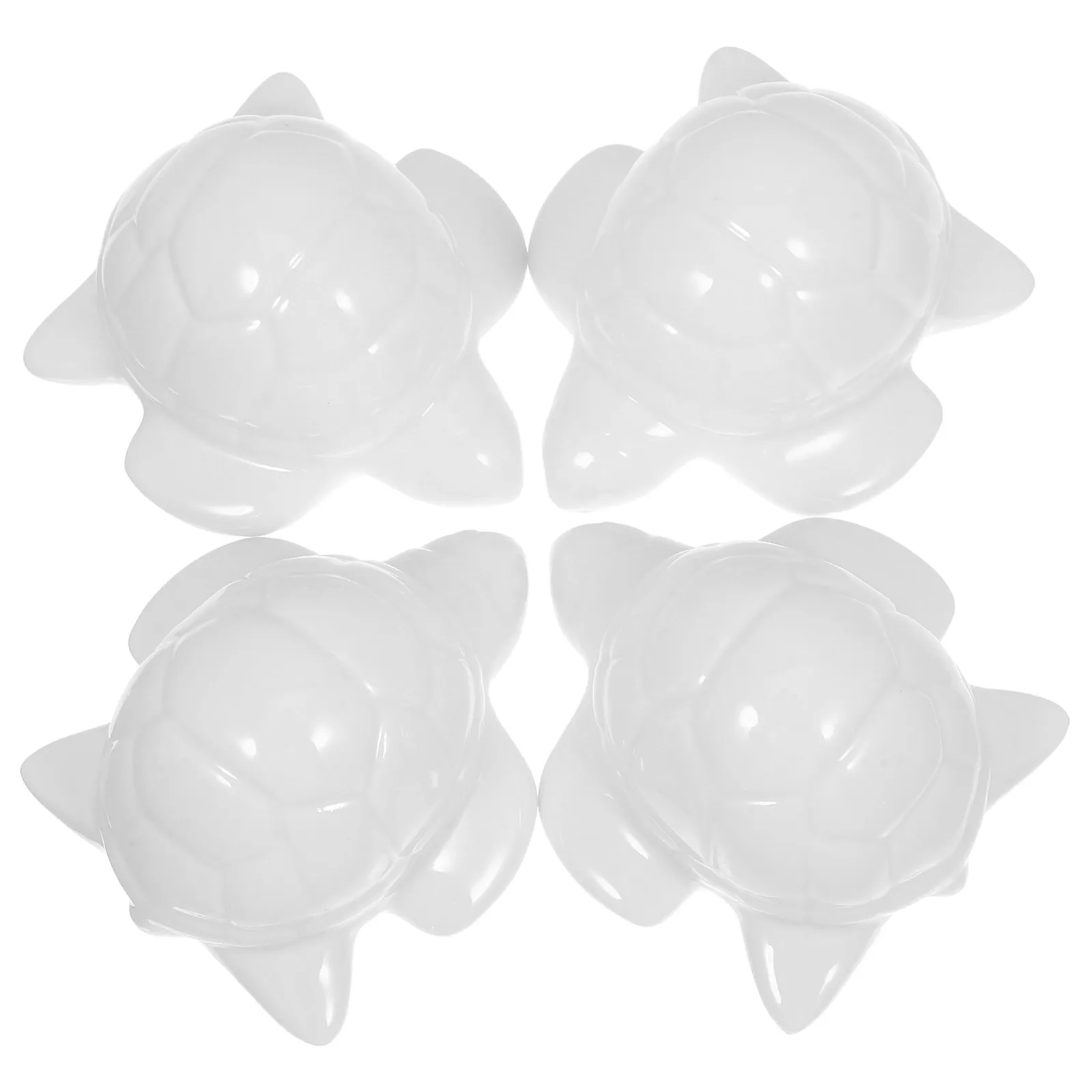 4Pcs Ceramic Toilet Bolt Covers Sea Turtle Decorative Toilet Screw Caps Bathroom Replacement Parts Turtle Bolt Caps