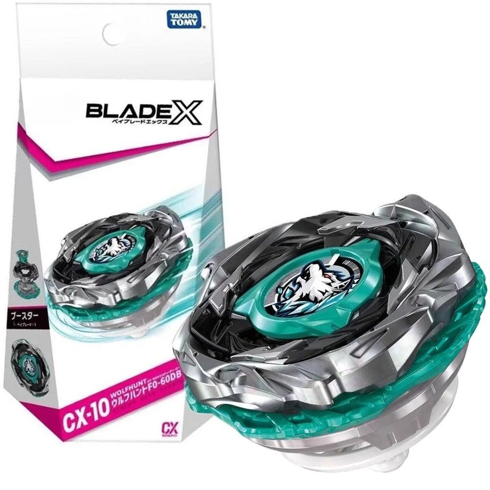 Original Takara Tomy Bey X CX-10 Booster Wolf Hunt F0-60DB