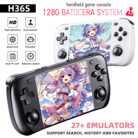 H36S Batocera Retro Game Console 3.5 inch Pocket Handheld Game Player A133P Chip Consola For PSP N64 ARCADE 3D Free Games Gift