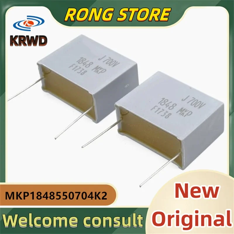 

5PCS MKP1848550704K2 New original 1848 5uF 700V DIP2
