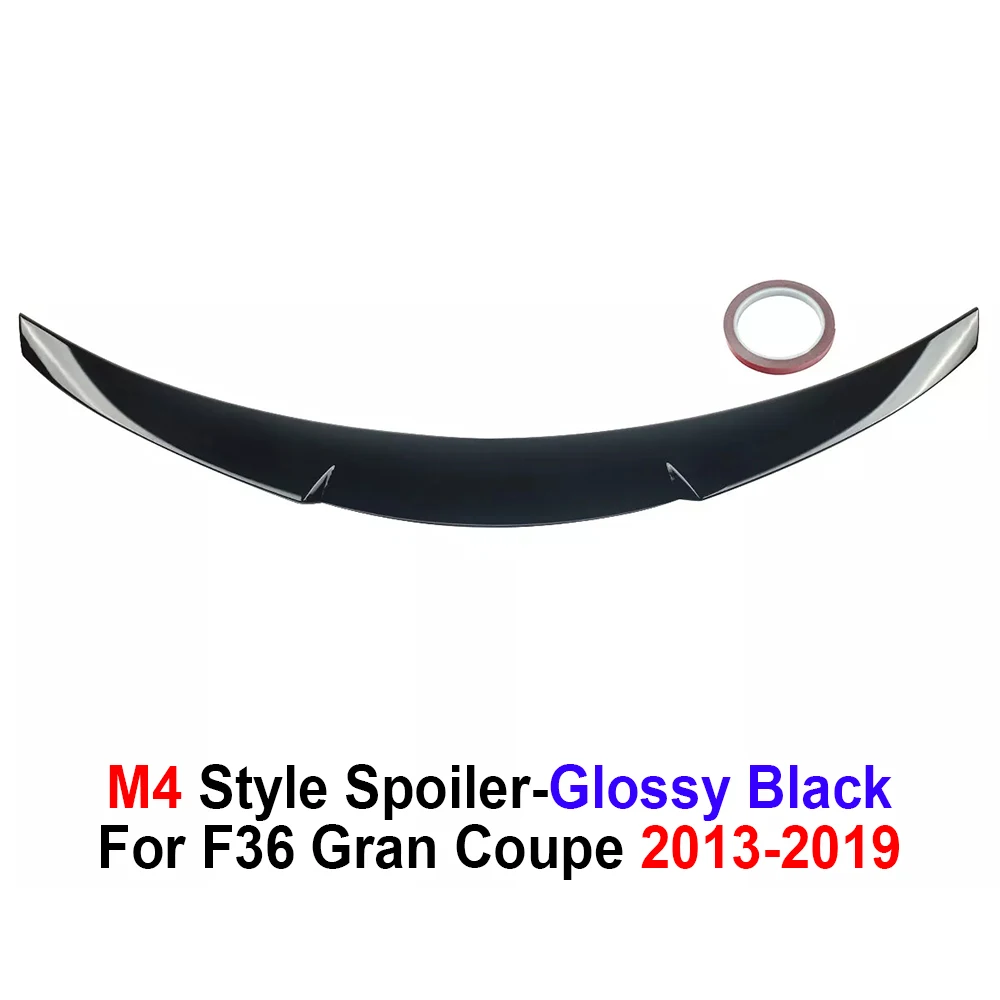 Kofferbak Spoiler Lip Diffuser Voor BMW F36 Gran Coupe 13-19 Accessoires M4/PSM/MP Stijl Auto Exterieur Spoiler Onderdelen Auto Vleugels