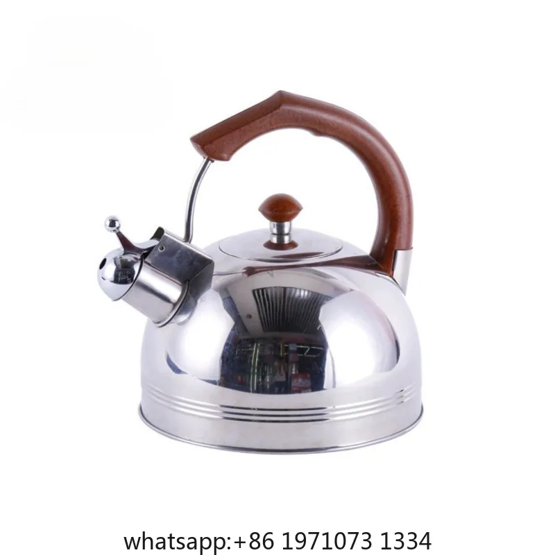 Stainless steel kettle whistle kettle household whistle pot gas stove induction cooker universal