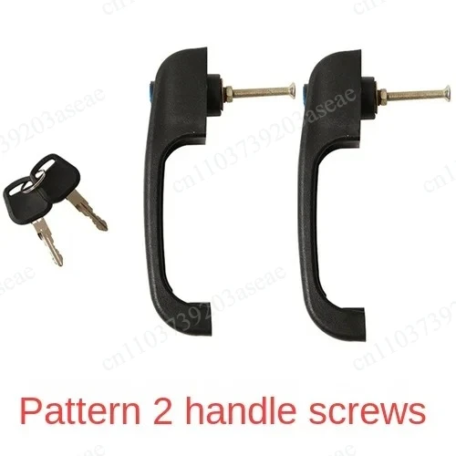 Forklift Gate Lock Handle Linggong Longgong Mingyu Loader Engineering Vehicle Tractor Harvester Door  with  Cylinder