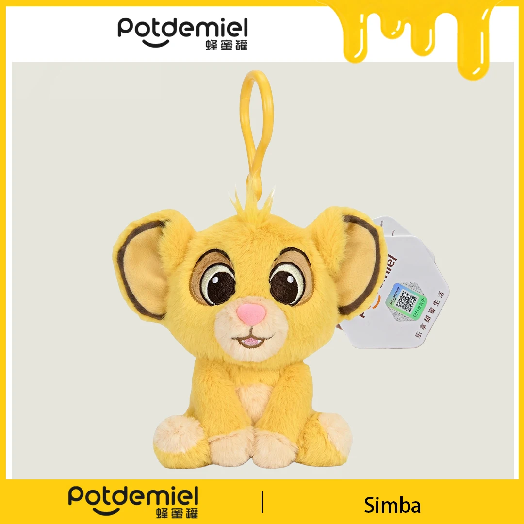 Potdemiel Disney The Lion King Simba Soft Stuffed Animal Plush Bag Pendant Cute Doll Gift For Teen Girls Backpack Purse Decor