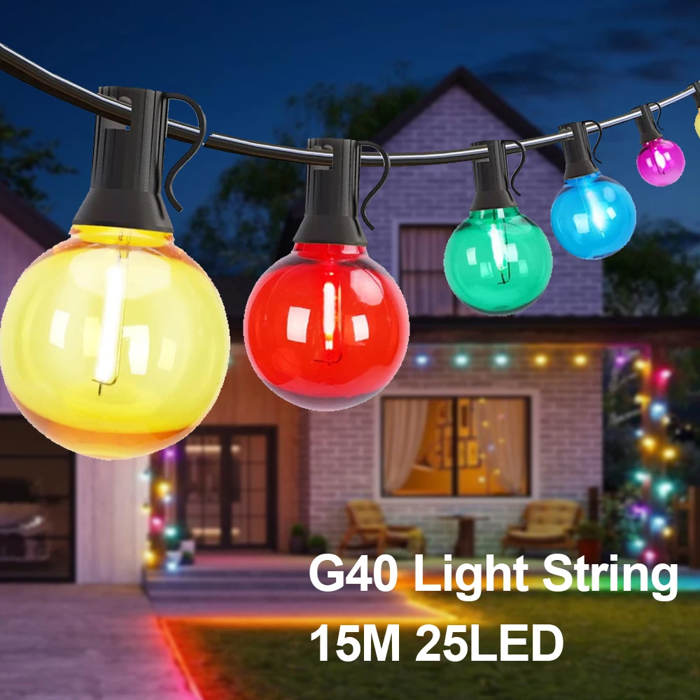 15M Outdoor String … - image