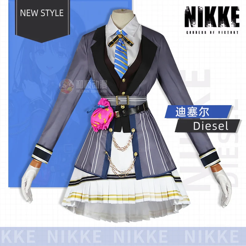 Vivi-Cos Game NIKKE The Goddess Of Victory Diesel Sexy Cool Cosplay Women's Costume Fashio Activity Party Role Play Clothing New