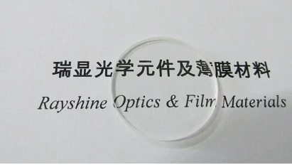 Calcium Fluoride CaF2 Crystal Substrate Optical Window Infrared Window - Deep Ultraviolet Band Window