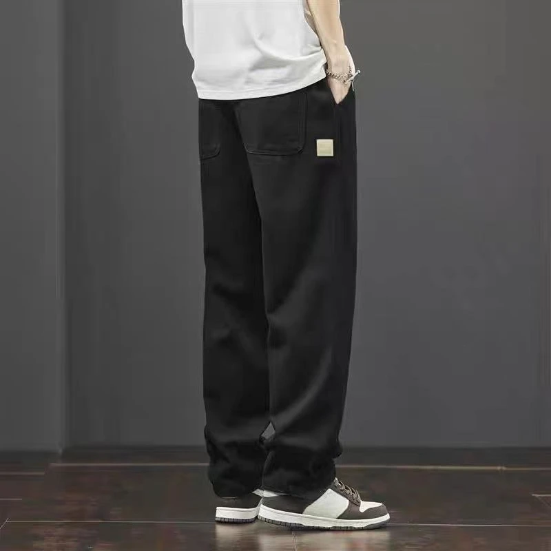 

Wide Cargo Pants for Men Joggers Hiking Outdoor Regular Fit Fashion New In Cheap Emo High Quality Aesthetic Loose Trousers Man