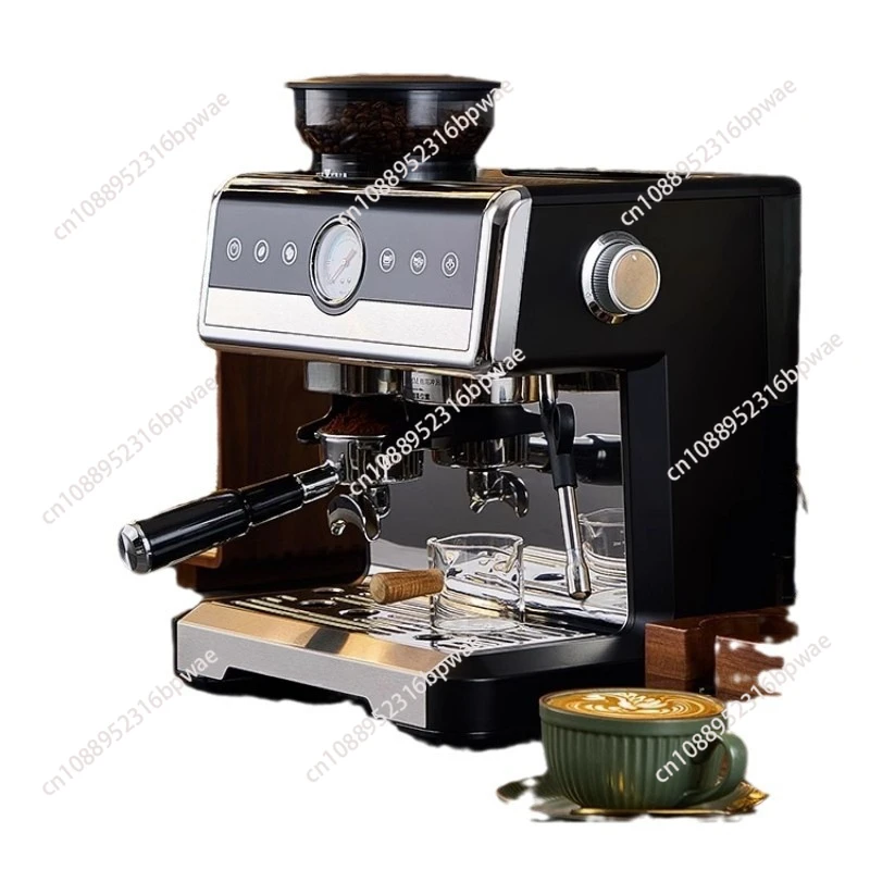 

Integrated Grinder Coffee Machine Double Boiler Heating Coffee Machine Multifunctional Professional Espresso Machine Cappuccino