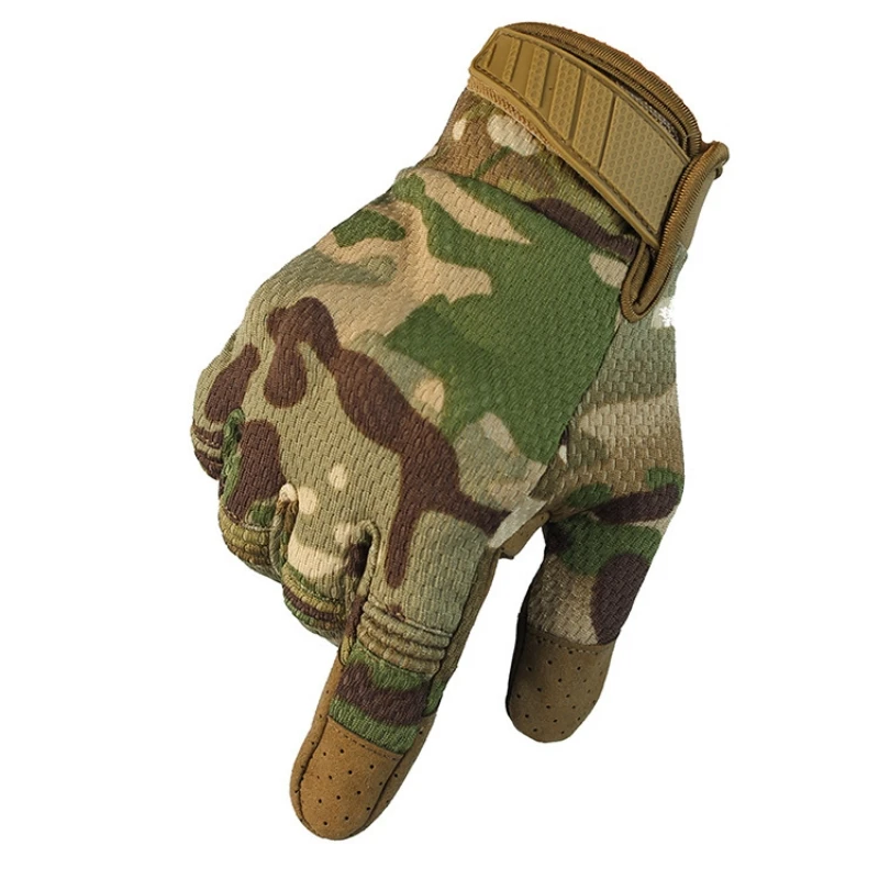 New Camo Touch Screen Multicam Tactical Full Finger Gloves Military Airsoft Paintabll Shooting Driving Work Protection Mittens