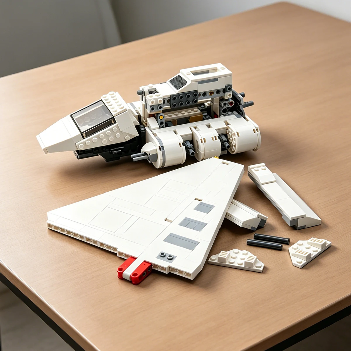 Designer Home Decor Model Stars-Ship Creative Spaceship Model Building Block Bricks Set Birthday Party Gift