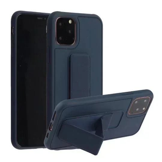 Wrist Strap Holder Case for IPhone X XR SE 6 7 8 Plus 17 16 15 14 13 12 11 Pro XS Max Frameless Metal Color Hard Plastic Back