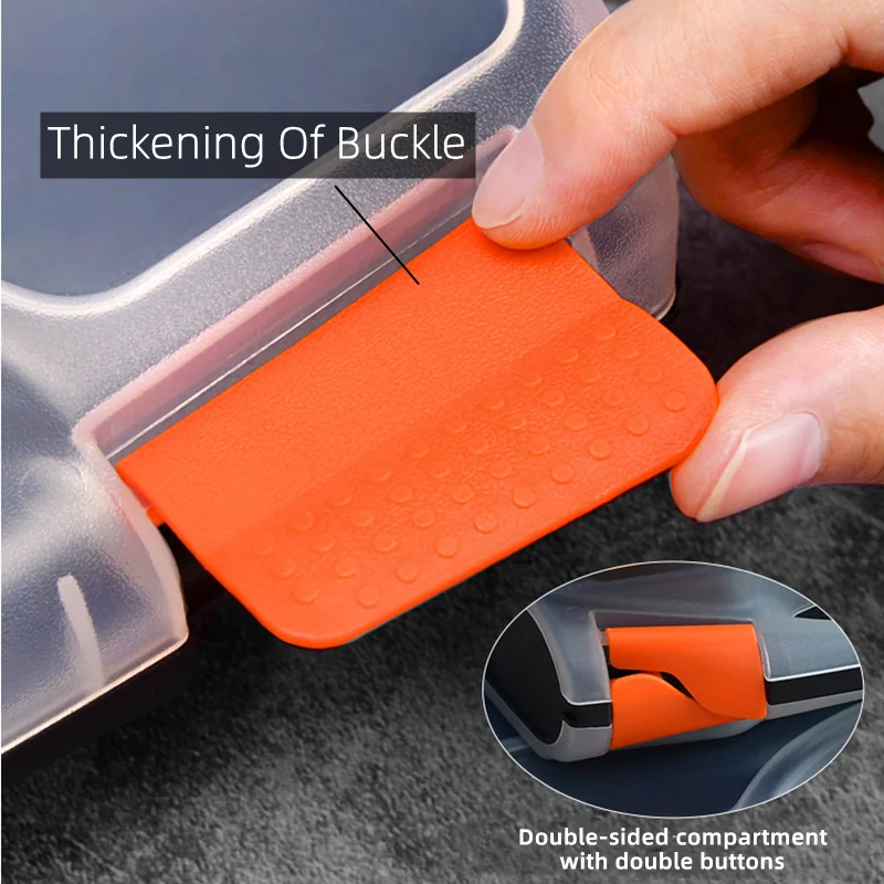 ABS Plastic Gereedschapskist Voor Mechanica Lege Gereedschapskist Organizer Box Koffer Gereedschap Opbergdoos Garage Workshop Organizer Toolbox