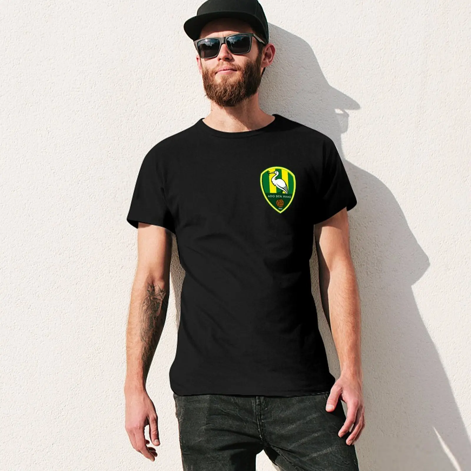 ADO Den Haag Crest/Logo T-Shirt street wear luxury t-shirt new gifts and t-shirts fitted t shirts