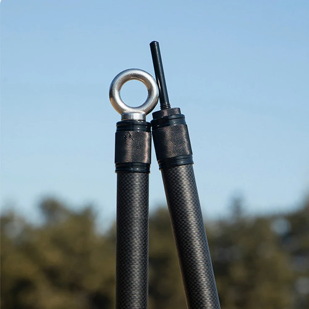 

Backyard Events Tarp Canopy Poles Adjustable Camping Poles Adjustable Tarp Rods Easy Storage Multi-section Structure