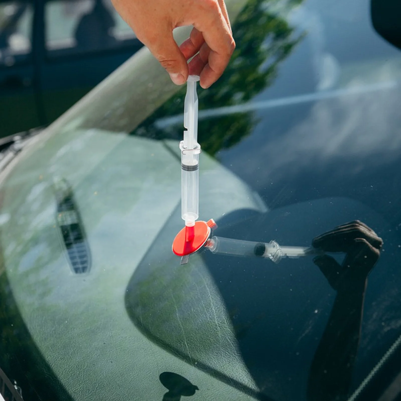 

Windshield Repair Tool Kit Car Glass Scratch Chip Crack Solution Durable ABS Rubber Steel Tools Efficient Precision Production