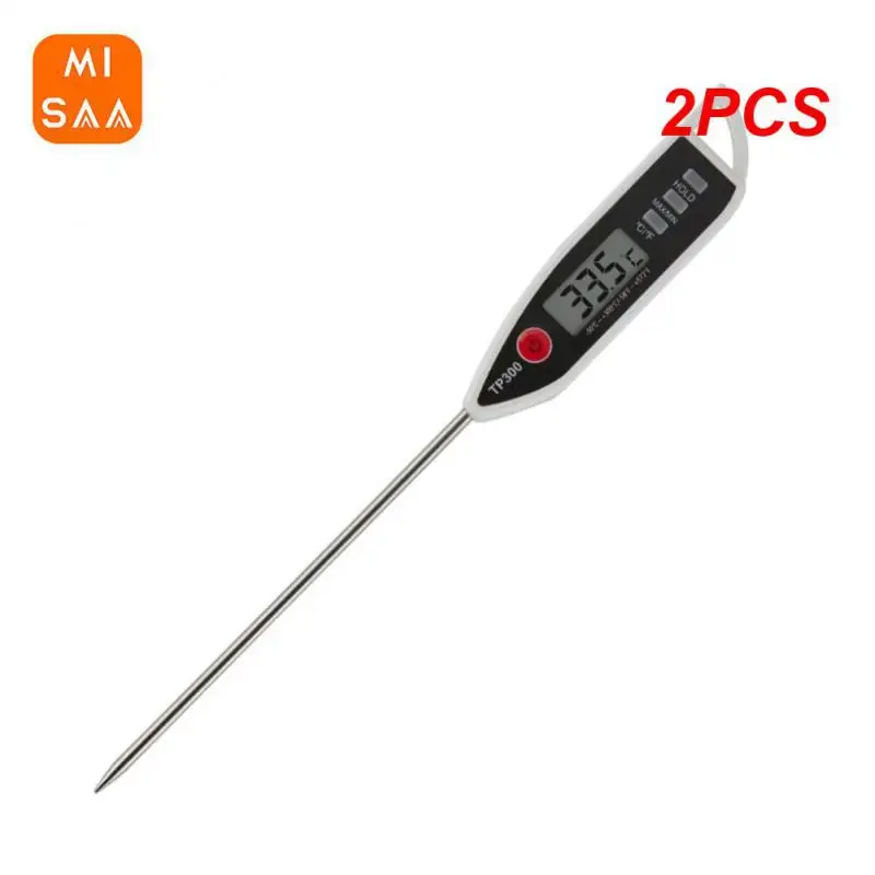 2PCS Food Probe Pen Type Meat Cake Candy Fry Grill Dinning Tp300 Kitchen Barbecue Oven Kitchen Tools Food Thermometer