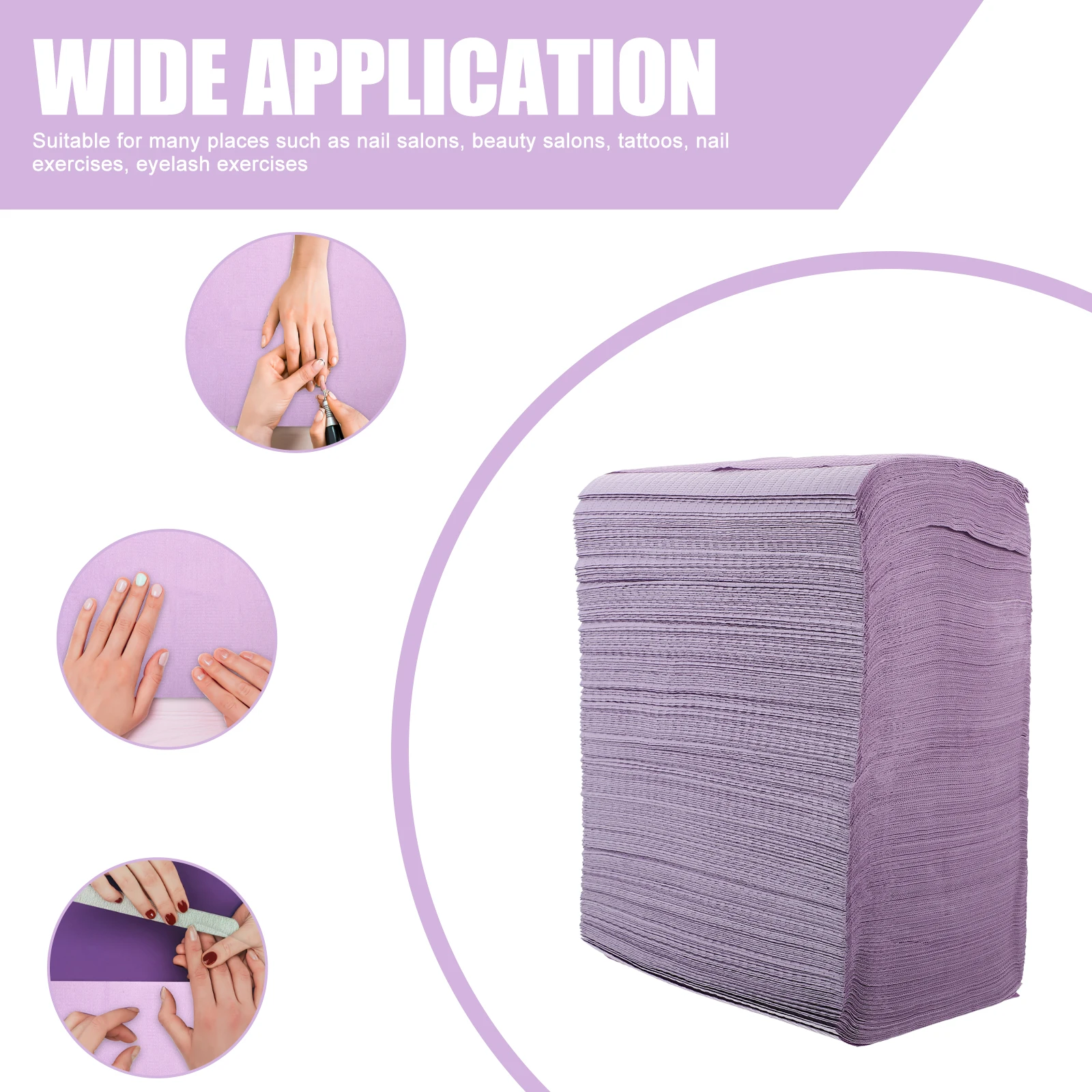 

Waterproof Nail Art Pad Disposable Manicure Mat Salon Supply Beauty Skin Care Nail Salon Waterproof Cleaning Mat